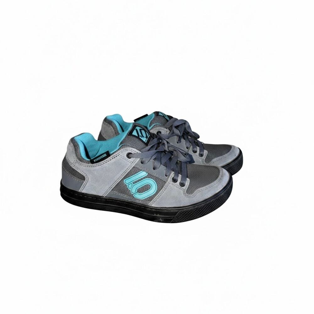 Adidas Five Ten Freerider MTB Shoes - Grey/Teal - Flat Pedal US 9